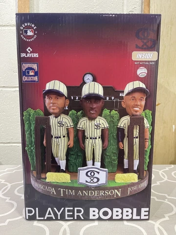 Chicago White Sox Field Of Dreams Bobblehead Anderson Moncada Abreu /421 FOCO Cover