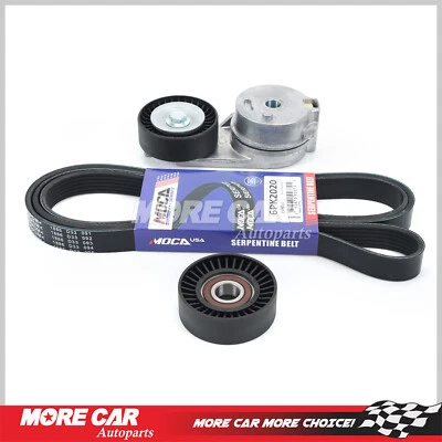 Serpentine Drive Belt Component Kit 90K-38323B for Dodge Ram 1500 2500 3500 4500 - Image 1 of 4