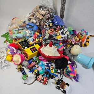 Toy Lot Vintage Pokemon Animals Story Furby Batman Pac man Cars Minecraft - Picture 1 of 8