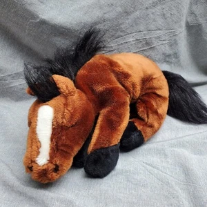 Breyer Snoozy Stables Dreamy Sleepy Horse Brown Stuffed Plush Snores Works 14" - Picture 1 of 12