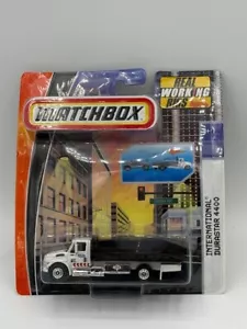 MATCHBOX WORKING RIGS 2008 INTERNATIONAL DURASTAR 4400 FLATBED HAULER - Picture 1 of 2