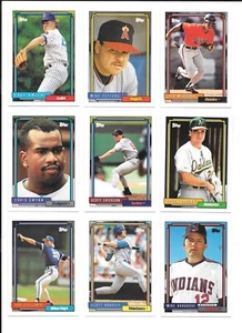 1992 Topps Baseball Trading Cards / Choose #s 601 - 792 / mb16 - Picture 1 of 119