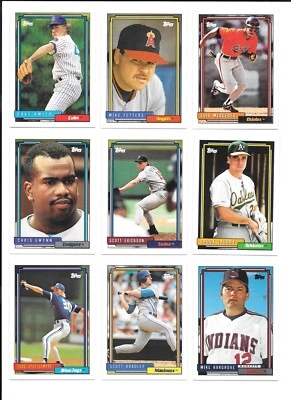 1992 Topps Baseball Trading Cards / Choose #s 601 - 792 / mb16 - Image 1 of 4