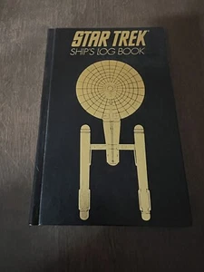 De colección 1991 Star Trek Flota Estelar Nave del Capitán Registro Libro en Blanco Diario - Imagen 1 de 8