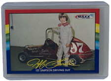 Jeff Gordon 1993 Maxx Jeff Gordon 1st Simpson Driving Suit Race Card #3 Of 20