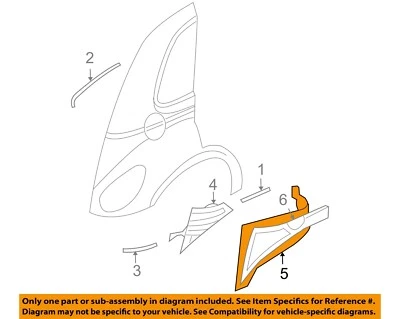 CHRYSLER OEM 02-06 PT Cruiser Exterior Trim-Woodgrain Mldg WY35AAAAB Foto 1 de 2
