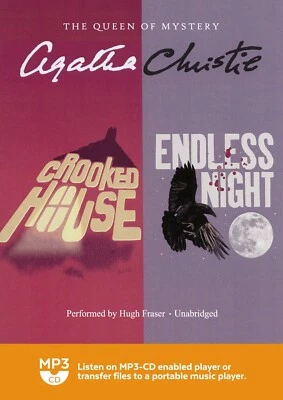 Crooked House & Endless Nights - Agatha Christie - Unabridged Audiobook - MP3CD - Image 1 of 3