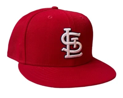St. Louis Cardinals Cap Hat On Field 59FIFTY New Era 7 7/8 - Image 1 of 4