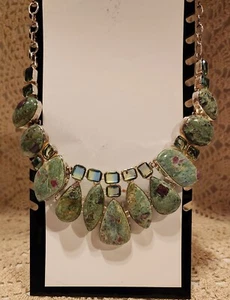 Rubin in Fushit Halskette - Bild 1 von 3