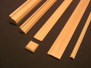 dollhouse wood trim