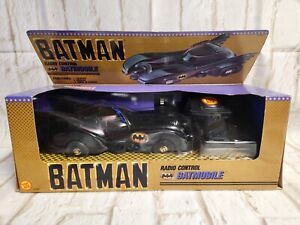 ToyBiz Batmobile 1989 RC Radio Controlled Batman New In Box Vintage