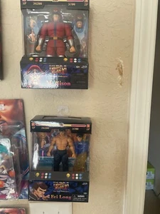 Jada Toys Street Fighter M Bison, Li Fei Long Action Figure Lot - Picture 1 of 1