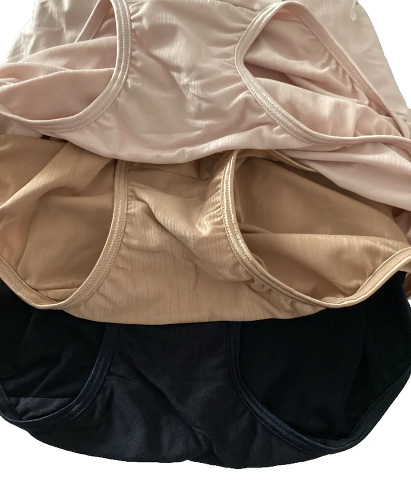 *womens Size 10 RADIIANT by Vanity Fair Comfort Stretch 3-pack Brief Panties