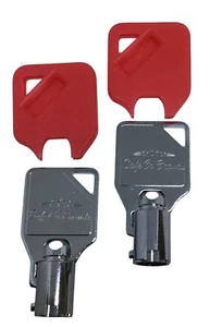 Schlüssel für Husky Milwaukee & Steel Gleitboxen mit Schlüsselcodes R01-R19 SafeCo Marken - Bild 1 von 1