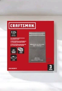 Craftsman Replacements Filter For Wet/Dry Vacs 2 Gal - Picture 1 of 1