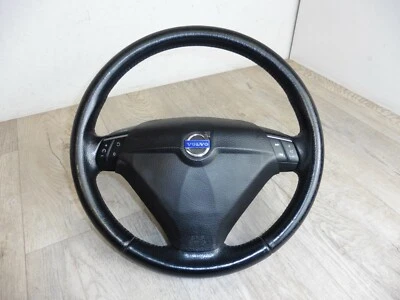 Lederlenkrad MFL Multifunktionslenkrad Volvo V70 II S60 I S80 I 8698225 30754311 - Bild 1 von 4