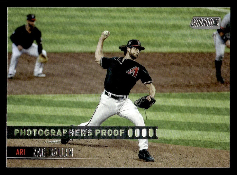 Zac Gallen 2021 Stadium Club Photographer's Proof #288 - Image 1 of 2