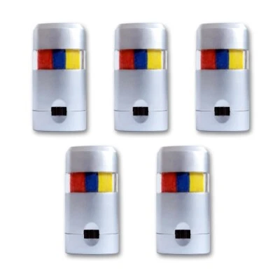 Sonia Originelli 5er Set Fanschminke Makeup-Stift Länderfarben Anfeuern Fussball