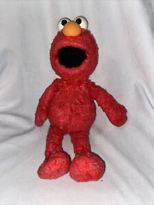 Gund Elmo Sesame Street Plush Toy 2002 13" Red Muppet Stuffed Animal
