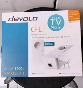 CPL DEVOLO Dlan , AVEC UN TRÈS BON SIGNAL INTERNET VOIR PHOTOS D'ÉCHANTILLONS - Photo 1/6