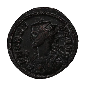 Probus 276-282 AD Bi Antoninianus Roman Hexastyle Temple Ancient Coin RIC.183 - Picture 1 of 2