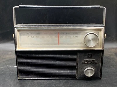 VINTAGE HITACHI SOLID STATE KH-930 9 TRANSISTOR RADIO  - Image 1 of 4