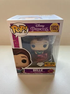 Funko Pop! Disney Princess - Beauty & the Beast - Belle #1021 - Diamond HT Exclu - Picture 1 of 6