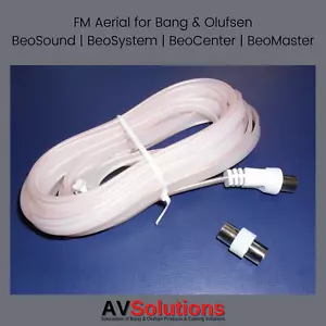 FM Aerial (Ribbon, Indoor) for Bang & Olufsen B&O BeoSound, BeoCenter, BeoSystem - Picture 1 of 24