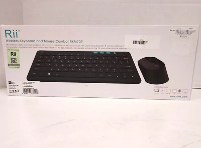 Rii Wireless Keyboard And Mouse Combo RKM709 - Image 1 of 4