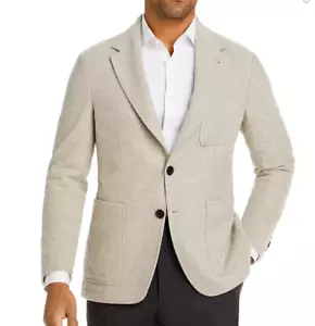 Canali mens Nuvola Wool & Cashmere Beige Sport Coat - 44R us / 54 it- msrp $1695 - Picture 1 of 6