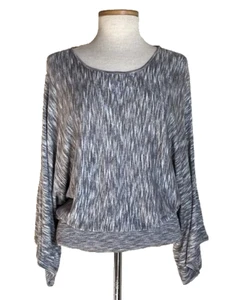Suéter Chico's Gris Variegado con Plata Metálico Talla 1 (M) - Imagen 1 de 4