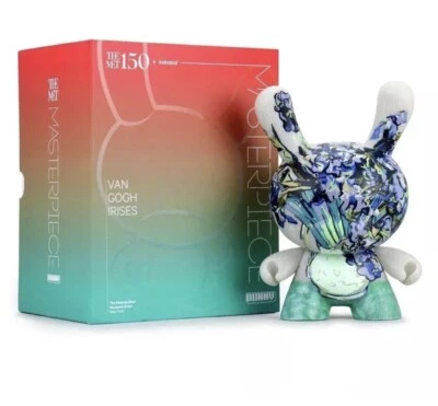 Kidrobot Dunny Van Gogh Irises The Met 8" Obra Maestra Sellada Nueva 🔥 Foto 1 de 4