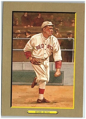 1984 #1 Babe Ruth Yankees Hof Moments Great Perez Steele Card Unsigned /5000 Ex - Image 1 of 4