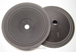 Par de conos de papel de 8" - Piezas de altavoz - W329 - Imagen 1 de 2