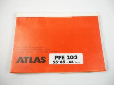Atlas PFE203 55 65 Super Radlader Ersatzteilliste Spare Parts List 2004 - Bild 1 von 2