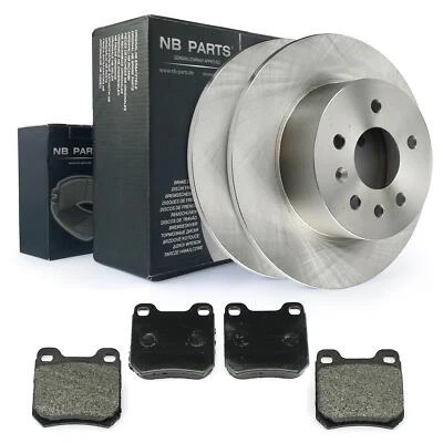 Discos de Freno + Pastillas Trasero 286mm Completo para Opel Vectra B Caravan Cc - Imagen 1 de 2