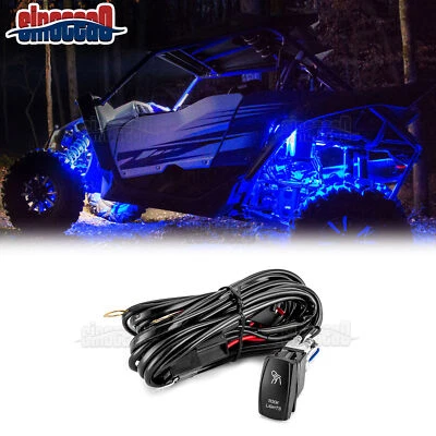 Kit de arnés de cableado de luz de roca de 12 V con interruptor basculante para Polaris RZR Pro XP/PROR Foto 1 de 4
