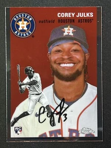 Corey Julks RC 2023 Topps Chrom Platin Anniversary #256 Astros - Bild 1 von 2