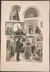 Oficina de Préstamos St Bartholomews Parroquia Hipoteca New York Harpers Semanal 1894 - Imagen 1 de 1
