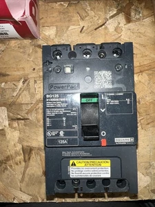 NUEVO DISYUNTOR SQUARE D BG125 X13050978001, 125 AMP, 3 POLOS MONTAJE EN RIEL DIN - Imagen 1 de 3