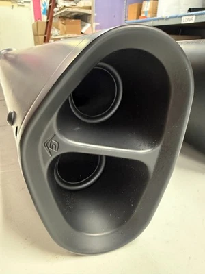 Silenciador de escape Victory Cross Country TRI OVAL Magnum, Cross Roads, Hardball Foto 1 de 3