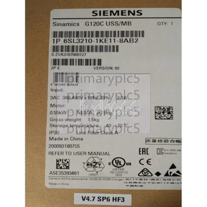 1PC NEW SIEMENS 6SL3210-1KE11-8AB2 INVERTER - Picture 1 of 1