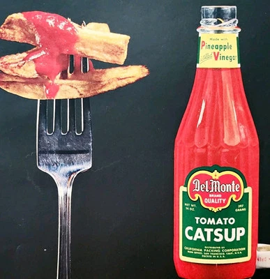 1963 Del Monte Tomato Catsup Ketchup Advertisement Vintage Condiments DWQQ14 - Image 1 of 2