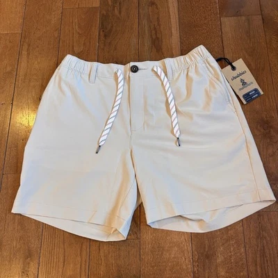 NWT Mens Chubbies Khakinators Everywear Shorts 6" Beige sz M $64 - Image 1 of 4