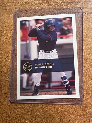 2000 Just Minors Baseball # 155 Felipe Lopez - Image 1 of 2