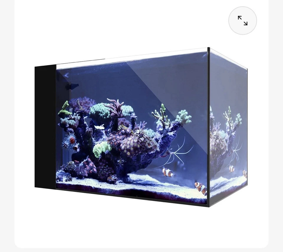 Waterbox AIO 25 Peninsula Nano Aquarium Fish Tank w/AI 16hd/skimmer/ - Image 1 of 2