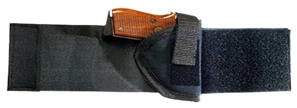 Bulldog Cases Right Hand Black Ankle Holster (Fits Most Mini Semi Auto's, Beretta Bobcat)