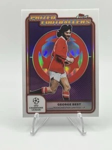 2024/25 TOPPS UCC Finest Chrome George Best Prized Footballers Insert - Picture 1 of 1
