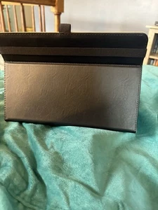 H G Walp black folio tablet case fits most 7" tablets-foldable cover - Picture 1 of 3