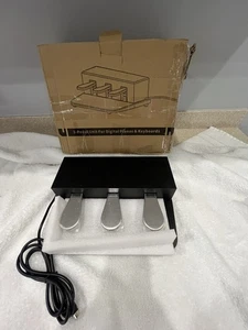 3 Pedale für Digital Keyboards Klaviere P3-Y2-B kompatibel mit Yamaha P125 & mehr - Bild 1 von 5